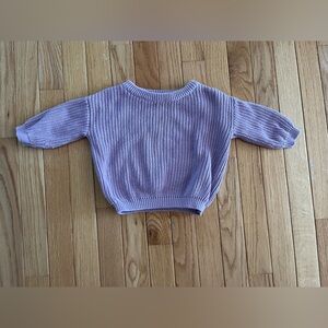 Quince Lilac Baby Crew Neck Sweater